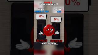 HONOR MAGIC 8 PRO VS GALAXY S26 !! BATTERY TEST