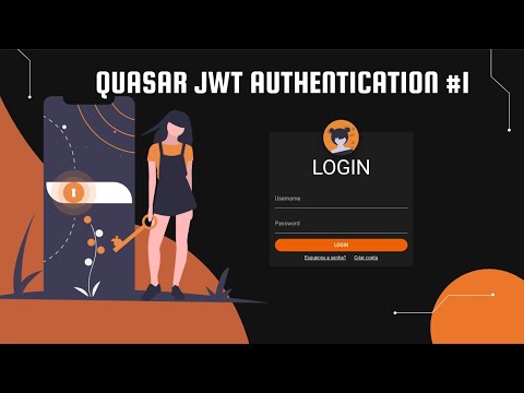 Quasar Login and Handling the JWT Token - #01 - Initial login and logout settings