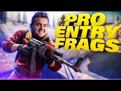 WHEN CS:GO PROS DO INSANE SITE ENTRIES! (AMAZING ENTRY FRAGS)