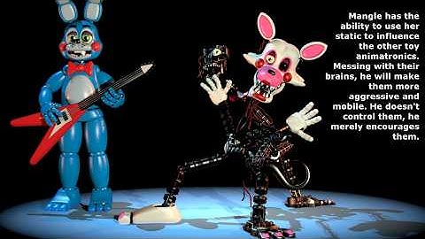 The powers and abilities of the toy animatronics