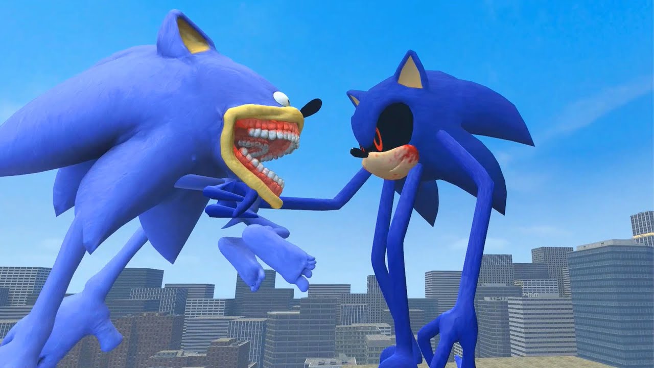 NEW SONIC INNYUME SMILEY'S VS ALL SHIN SONIC TAPES AND MORE in Garry's Mod !!