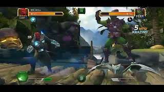 Best Fight Of Red Skull Vs Green Goblin Ii Marvel Contest Of Champion Ii Super Hero Fighter Game