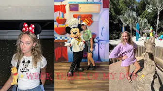 third week on my dcp // parks, training & typhoon lagoon