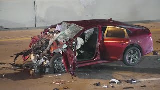 Breaking: Deadly wrong-way crash shuts down inbound I-10 East near downtown Houston