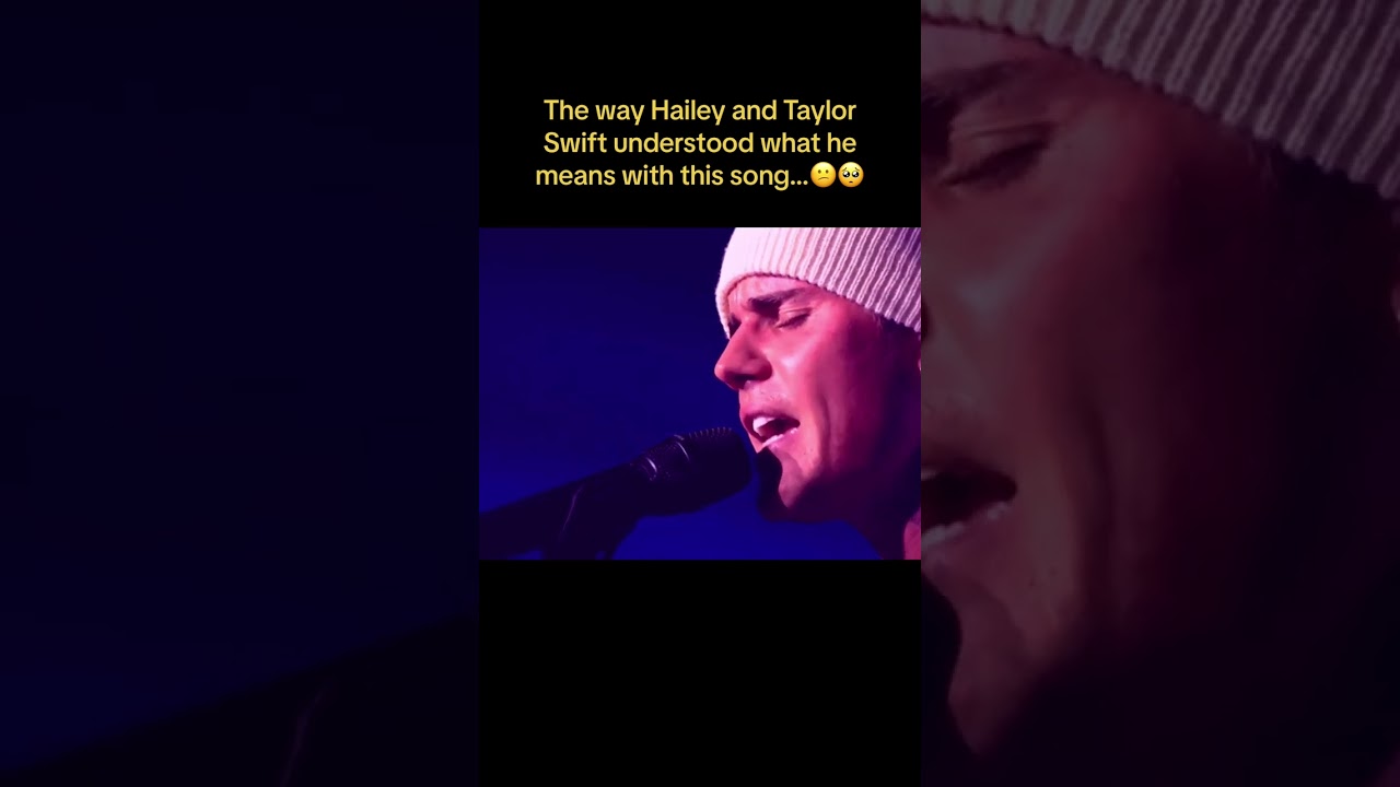 The way Hailey and Taylor swift react to his song 🥲