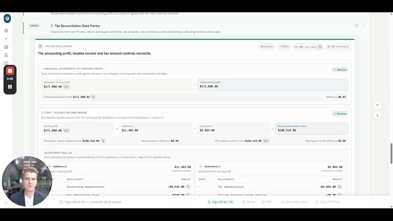 Tax Reconciliation Check & Source Docs View Sneak Peek