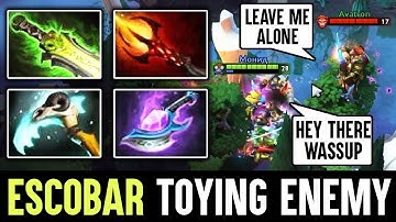Escobar Tinker Outplaying Enimes And Toying - Fast And Perfect Plays Dota 2