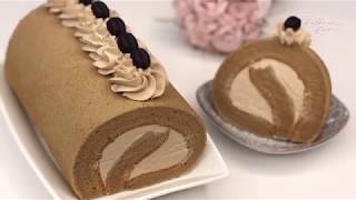 Coffee Swiss Roll 咖啡蛋糕卷