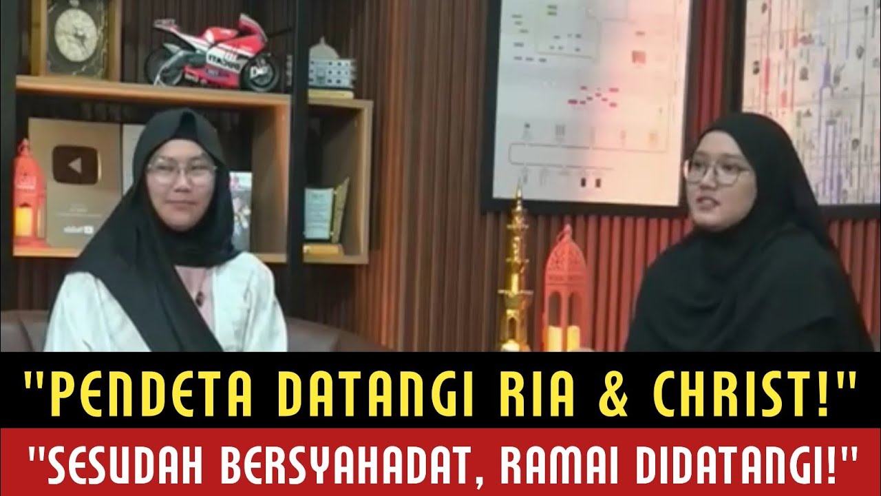 Kisah Mualaf! Ria & Christ banyak dikunjungi Pendeta Setelah ...