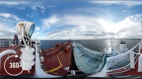 Ship-to-Ship (STS) Transfer Operation, Scapa Flow, UK | 360 Video