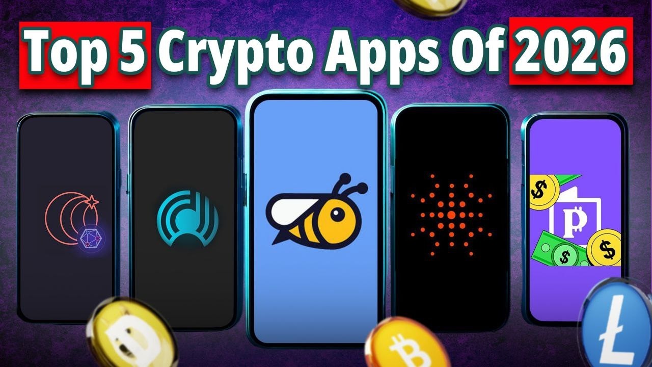 Top 5 Crypto Apps of 2026!