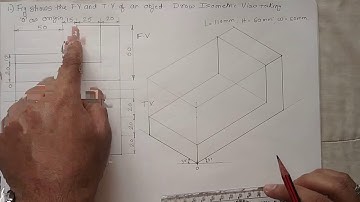 How to Draw an Isometric View-Prob-7-Chap-4-4.4 and 4.5
