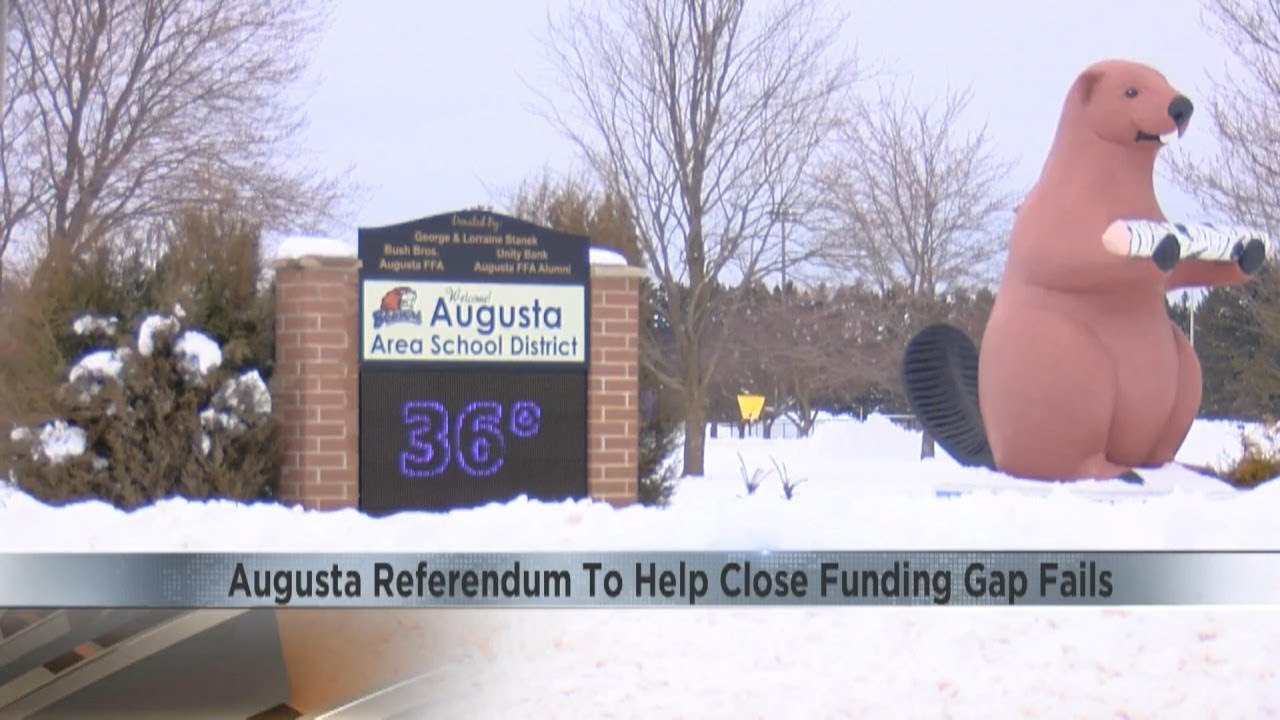 Augusta Area School District's 2026 operational referendum fails - YouTube