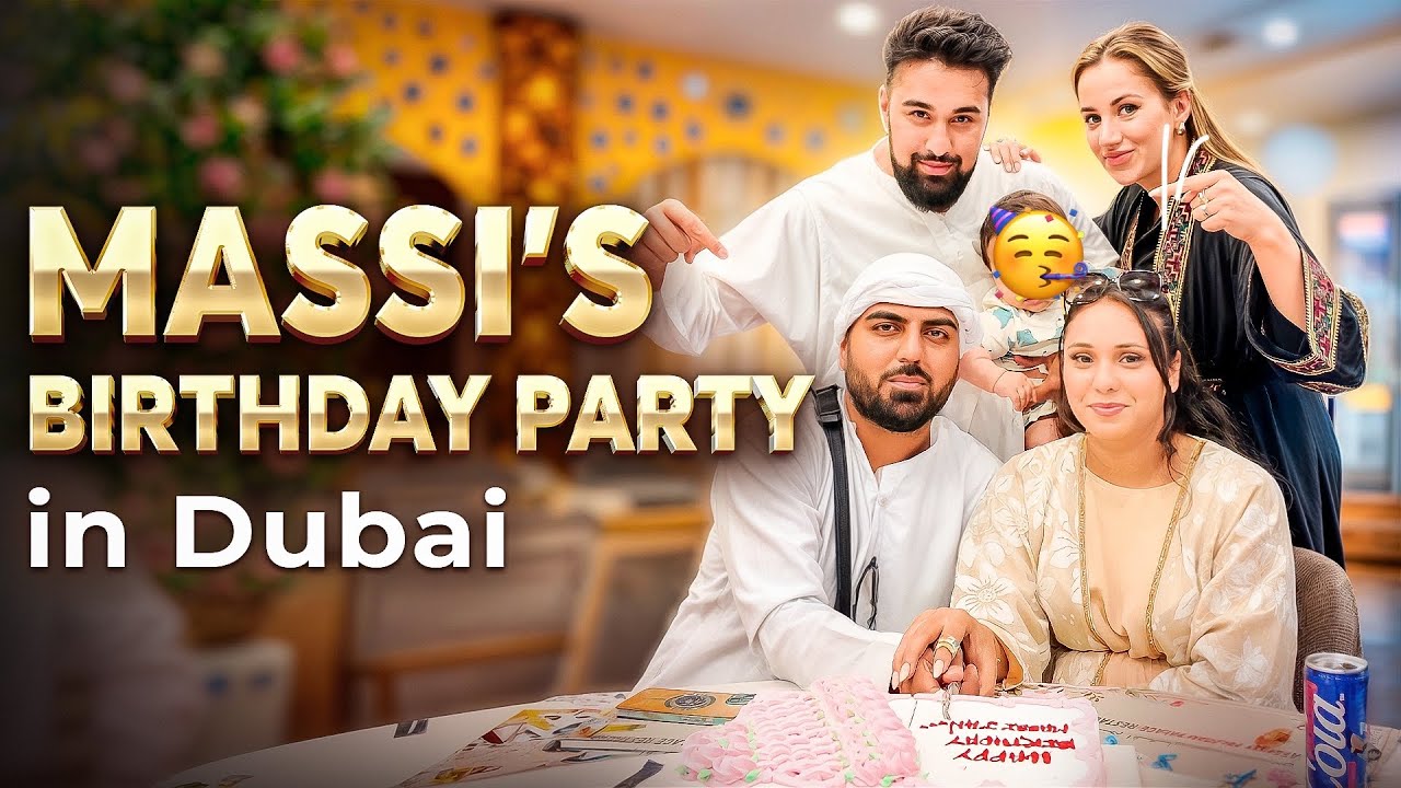 Celebrating Massi's Birthday in Dubai | Beste Afghan Restaurant | سالگره مسیح در دبی