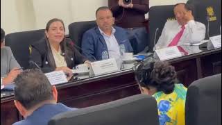 Regrese a su búnker”: Andrea Villagrán encara a Consuelo Porras en plena audiencia de presupuesto.