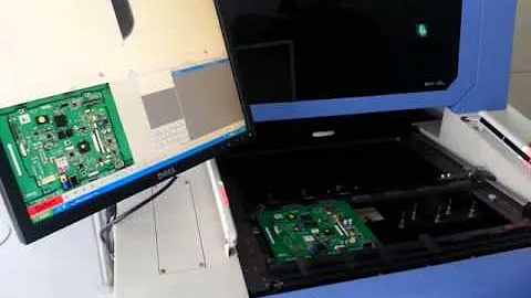 Dry running of Mirtec MV-3L desktop AOI