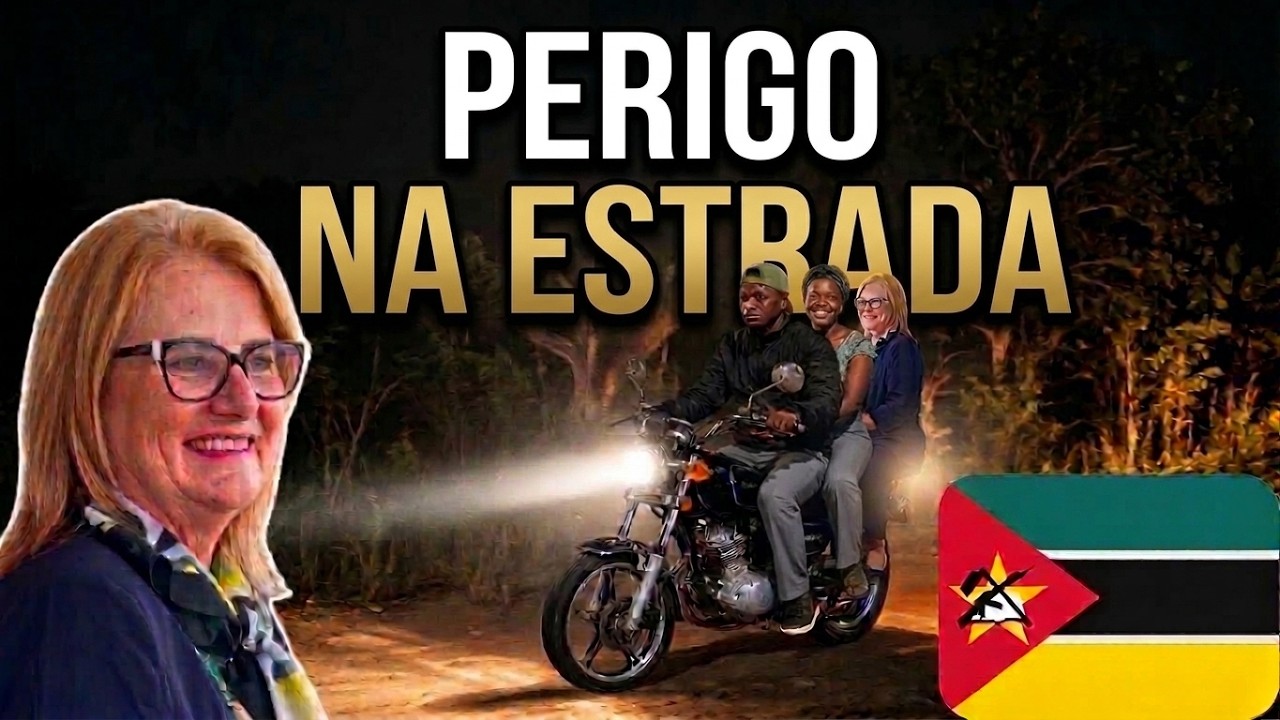 O QUE PASSAMOS NA ESTRADA DE MOTO À NOITE EM MOÇAMBIQUE - DONDO Mz - PARTE 1 - PASTORA LILI ZANEDI
