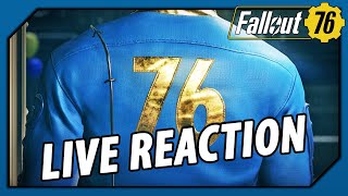 FALLOUT 76 ANNOUNCEMENT TRAILER REACTION!