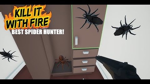 IF YOU HAVE ARACHNOPHOBIA I WOULD NOT WATCH THIS JUST A TIP! (Kill it with Fire Ignition)