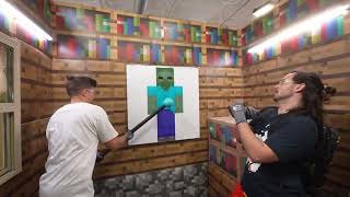 Beating Every Minecraft Mob in Real Life!