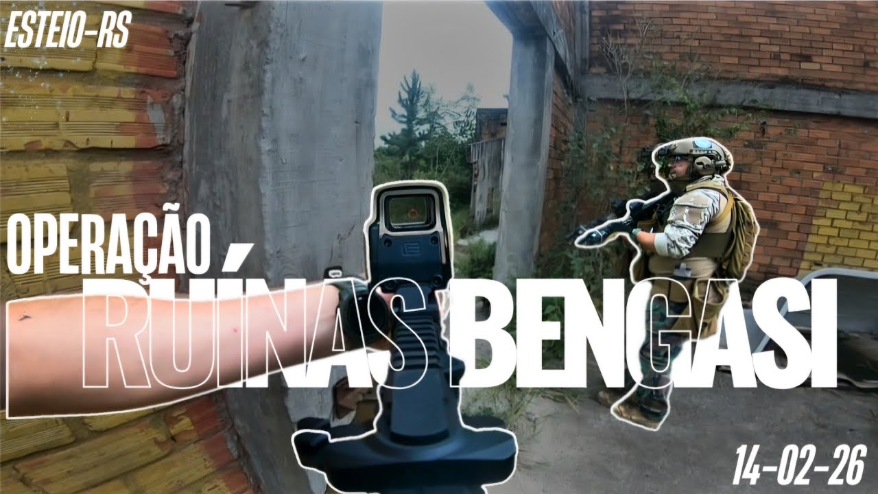 Operação Ruínas Bengasi #2 #airsoft #airsoftcqb #military #milsim #ucrania 