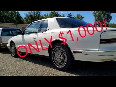 I Bought A 1990 Oldsmobile Toronado for $1000