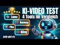 4 KI-Video-Tools im Vergleich. Luma AI, RunwayML, Pika Labs, Kling AI, Midjourney, Llama, Ollama