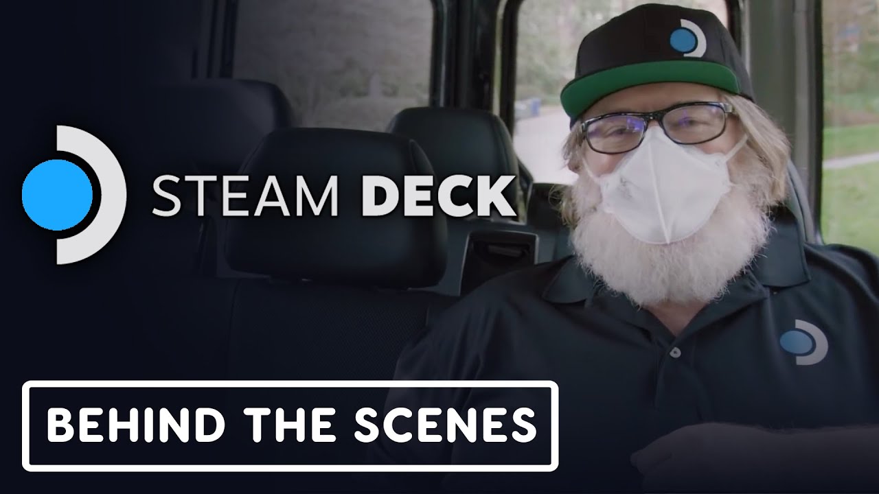 Gabe Newell seems to be hand-delivering signed Steam Decks