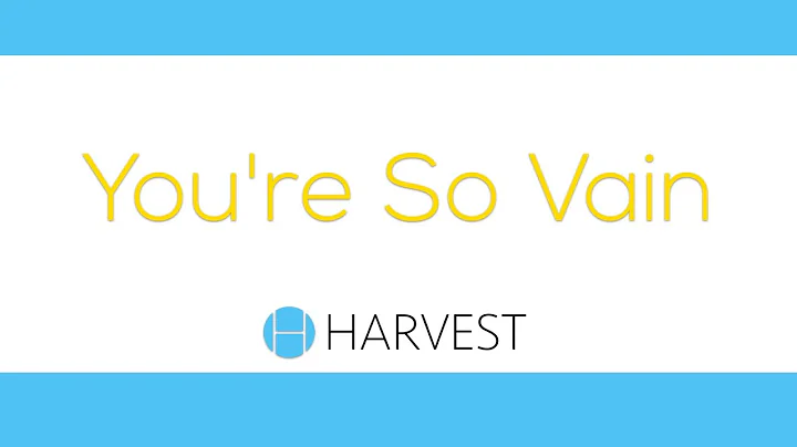 You're So Vain | Pastor Dan Minor