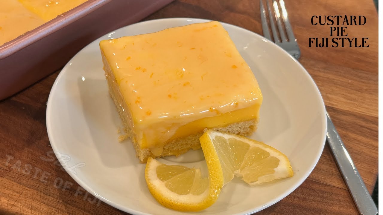 Fiji Style Custard Pie