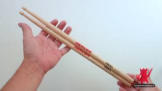 Baguettes Batterie : Wincent 5BXL hickory