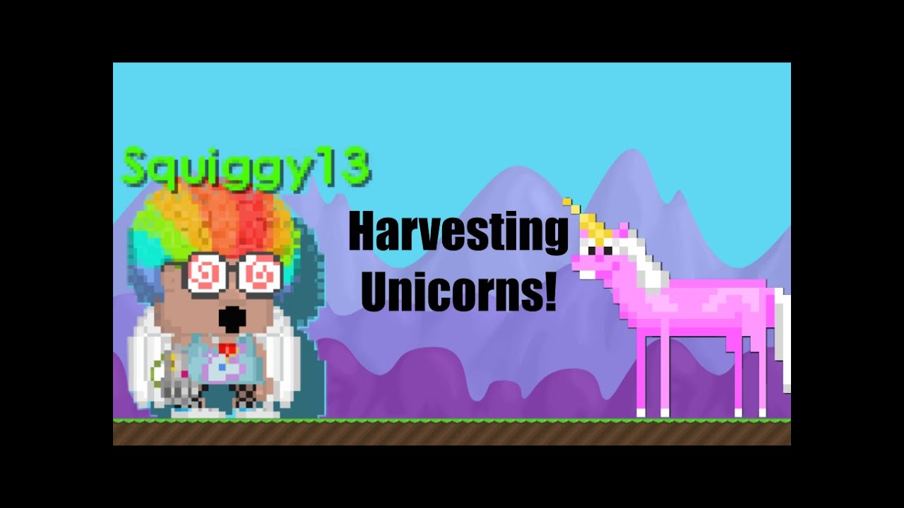 Growtopia | Harvesting Unicorns w/ stoked!