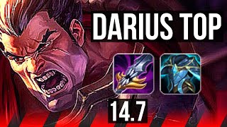 DARIUS vs KARTHUS (TOP) | 73% winrate, 10 solo kills, 13/3/3 | NA Diamond | 14.7