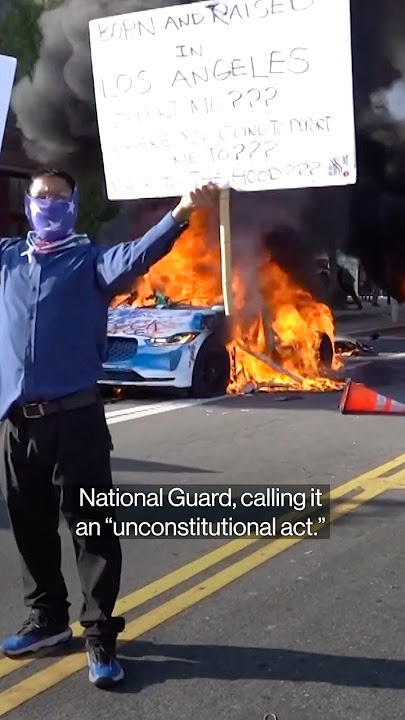 LA Clashes Escalate as Trump, Newsom Spar Over Troops