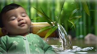 Muzyka głębokiego snu i szum wody z bambusa ♪ Sposób na sen w 4 minuty [Bamboo Water Relaxing Music]