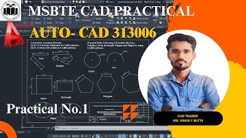 CAD 313006 Practical No 01