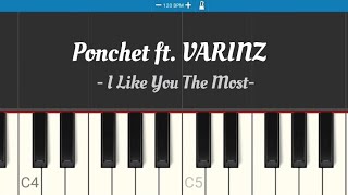 Download lagu Ponchet ft. VARINZ - พี่ชอบหนูที่สุดเลย (I Like You The Most) [Piano Tutorial]