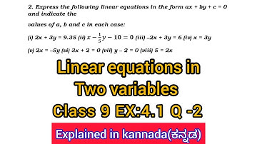 express the following linear equation in the form of ax+by+c=0 and indicate the value of a b c