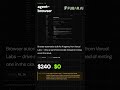 Free tool replaces $20/mo Browserbase — agent-browser #Shorts
