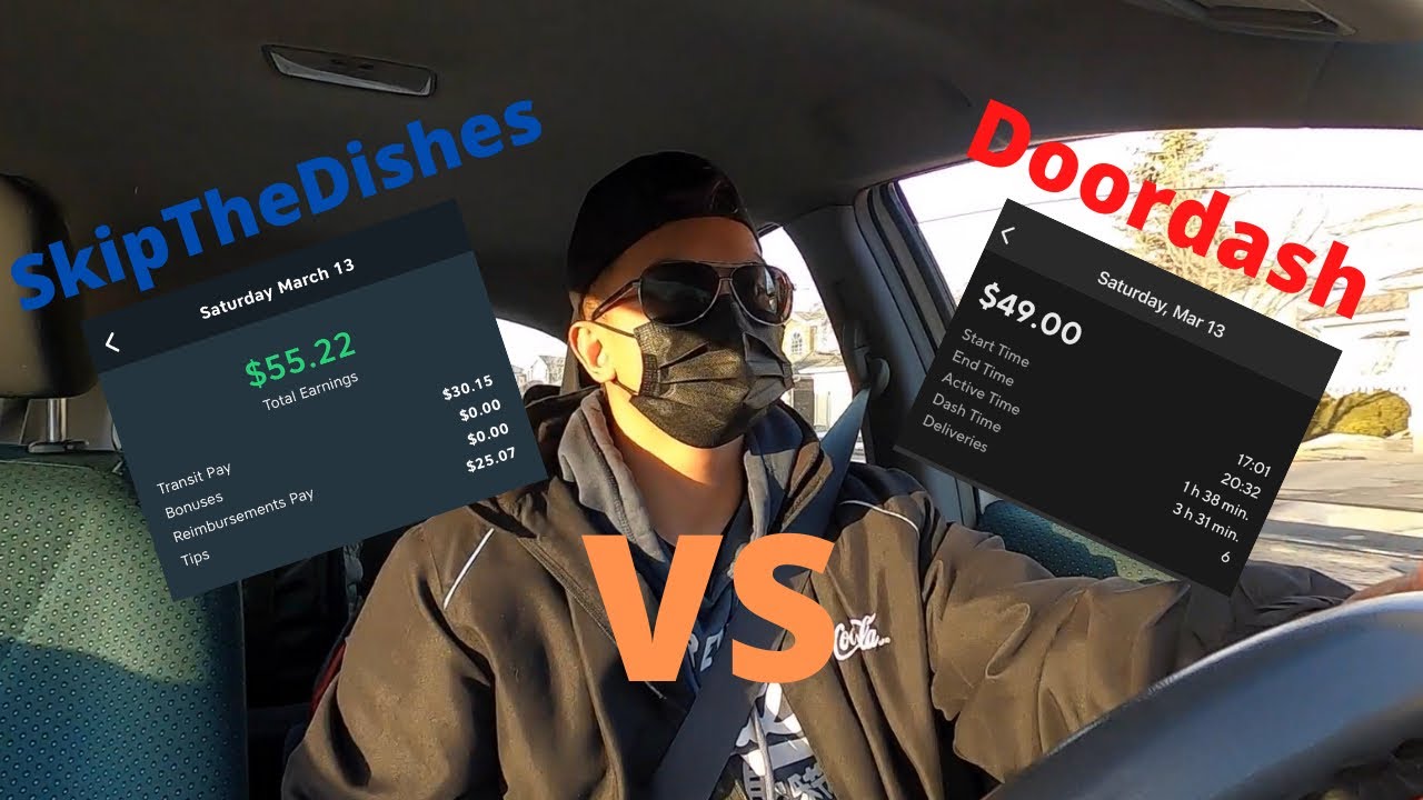 How Much Can You Make Multi apping With SkipTheDishes And Doordash 