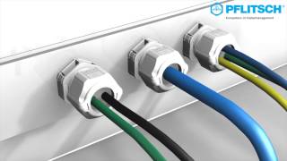 Split Gland, de deelbare IP67 kabelwartel van Pflitsch