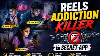 🚨 Stop Reels Addiction! This Secret App Shows How Many Reels You Watch Daily
