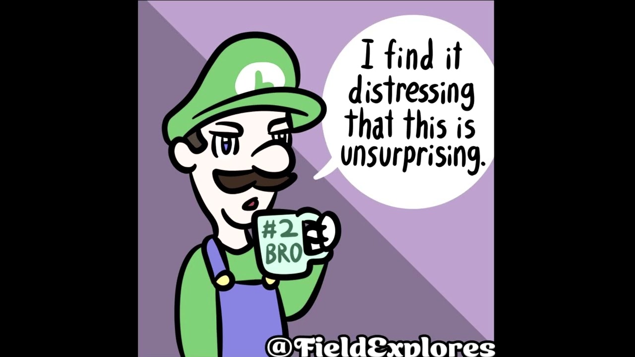 The Super Mario Bros. Wonder why Mario is an elephant. (Comic Dub)