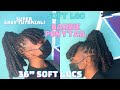 Styling Soft Locs❤️ 36inch Barbie Pony w/ Barrel Bangs