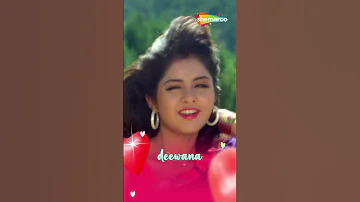ऐस द व नग Aisi Deewangi Shahrukh Khan Divya Bharti Hits Alka Vinod Rathod Deewana 1992 