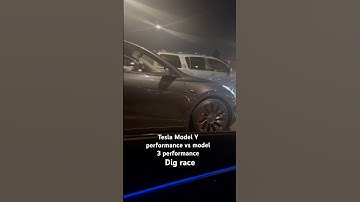 2024 tesla model 3 performance vs 2024 model Y performance dig race #tesla #race #digrace