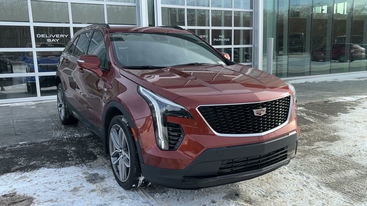 Copper 2021 Cadillac XT4 Sport Calgary AB Wolfe Auto Group | Stock Number: CC0709X