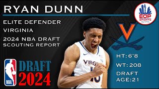 RYAN DUNN SCOUTING REPORT | Generational Defender I Strengths & Weaknesses