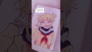 Toga himiko requested btw pls read description 😭#mha #toga#art