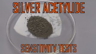 Silver Acetylide Sensitivity Tests
